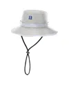 Nike Men's Gray Duke Blue Devils 2025 Sideline Apex Boonie Performance Bucket Hat