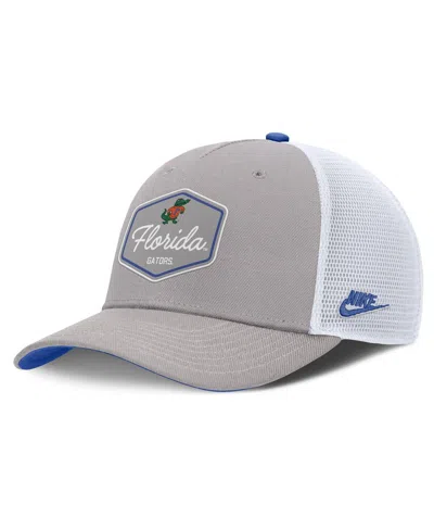 Nike Men's Gray Florida Gators Rise Legacy Adjustable Trucker Hat