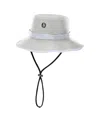 Nike Men's Gray Florida State Seminoles 2025 Sideline Apex Boonie Bucket Hat In White
