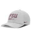 Nike Men's Gray Florida State Seminoles 2025 Sideline Dust Pinched Rise Adjustable Hat In Gray