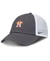Nike Men's Gray Houston Astros Adjustable Trucker Hat In Gray