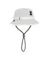 Nike Men's Gray Illinois Fighting Illini 2025 On-field Boonie Performance Bucket Hat In White