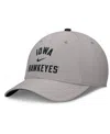 Nike Men's Gray Iowa Hawkeyes Rise Prep Performance Flex Hat In Gray