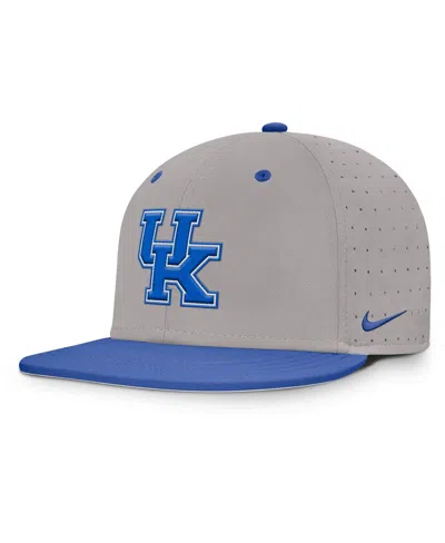 Nike Kentucky Wildcats Dugout True Menâs  Men's Dri-fit College Fitted Hat In Gray