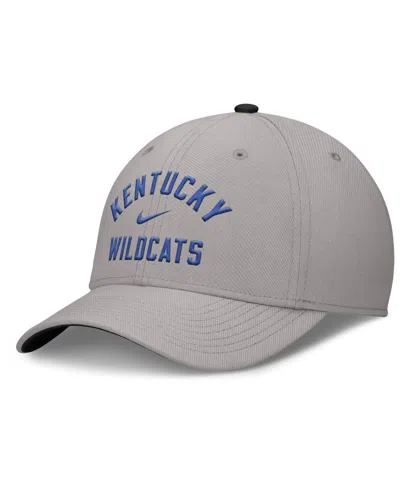 Nike Men's Gray Kentucky Wildcats Rise Prep Performance Flex Hat