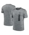 Nike Men's Gray Las Vegas Raiders 2024 Sideline Velocity Performance T-shirt In Gray