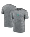 Nike Men's Gray Chicago Bears Sideline Velocity Performance T-shirt In Gray