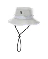 Nike Men's Gray Michigan State Spartans 2025 Sideline Apex Boonie Performance Bucket Hat In White