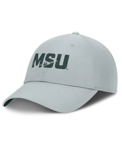 Nike Men's Gray Michigan State Spartans Club Prep Performance Adjustable Hat