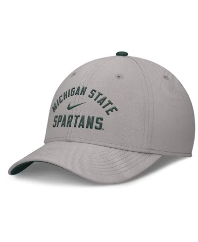 Nike Men's Gray Michigan State Spartans Rise Prep Performance Flex Hat