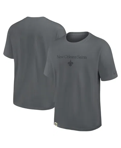 NIKE MEN'S GRAY NEW ORLEANS SAINTS GLORY MAX90 T-SHIRT