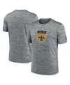 Nike Men's Gray New Orleans Saints Velocity Alternate Logo Performance T-shirt In Gray