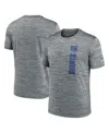 Nike Men's Gray New York Giants 2024 Sideline Velocity Performance T-shirt In Gray