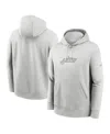 Nike Gray New York Jets Edge Pack French Terry Club Pullover Hoodie In Gray