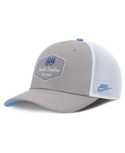 Nike Men's Gray North Carolina Tar Heels Rise Legacy Adjustable Trucker Hat