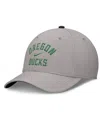 Nike Men's Gray Oregon Ducks Rise Prep Performance Flex Hat In Gray