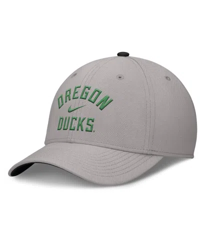 Nike Men's Gray Oregon Ducks Rise Prep Performance Flex Hat