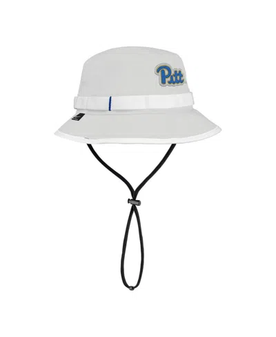 Nike Men's Gray Pitt Panthers 2025 On-field Boonie Performance Bucket Hat In White