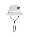Nike Men's Gray Purdue Boilermakers 2025 On-field Boonie Performance Bucket Hat In White