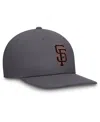 Nike Men's Gray San Francisco Giants Pro Performance Snapback Hat In Gray