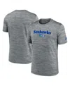 Nike Men's Gray Seattle Seahawks Velocity Alternate Logo Performance T-shirt In Gray