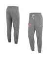 Nike Men's Gray Standard Issue Dri-fitâ Taper Sweatpants In Gray