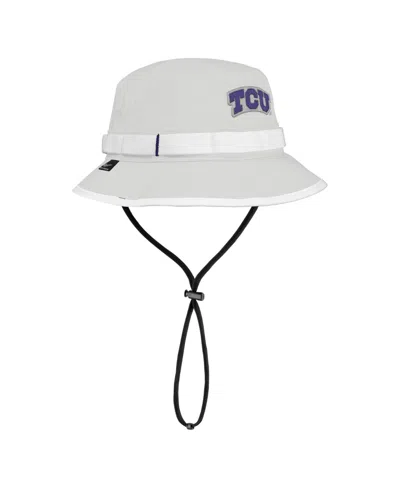 Nike Men's Gray Tcu Horned Frogs 2025 On-field Boonie Performance Bucket Hat