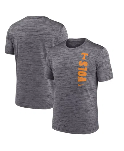 Nike Men's Gray Tennessee Volunteers 2024 Sideline Velocity Performance T-shirt