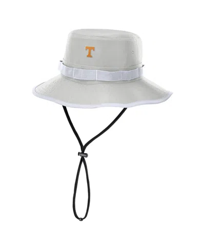 Nike Men's Gray Tennessee Volunteers 2025 Sideline Apex Boonie Bucket Hat In Silver