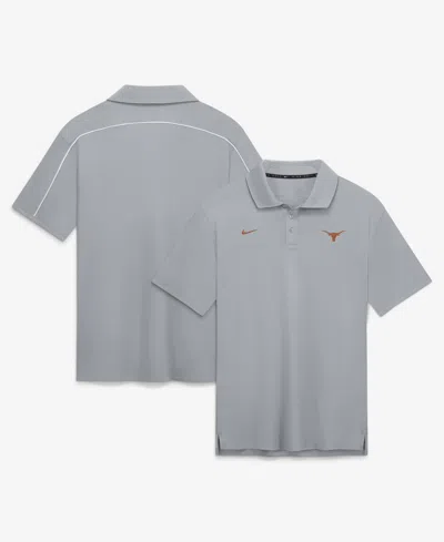 Nike Men's Gray Texas Longhorns Par Dri-fit Polo Shirt