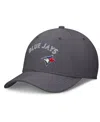 Nike Men's Gray Toronto Blue Jays Swoosh Performance Flex Hat In Gray