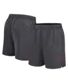 Nike Men's Charcoal Ohio State Buckeyes Primetime Woven Victory Performance Shorts In Gray
