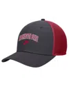 Nike Men's Gray Washington State Cougars Vintage Arch Rise Performance Trucker Adjustable Hat In Gray