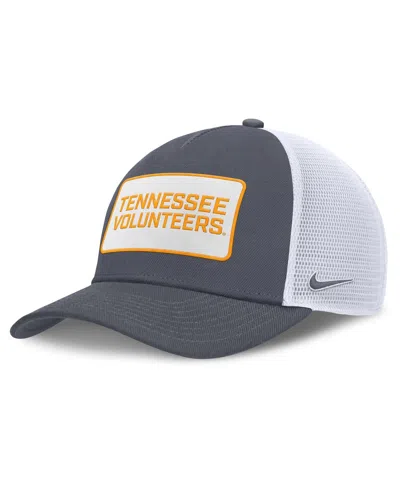 Nike Men's Gray/white Tennessee Volunteers 2025 On-field Rise Patch Trucker Adjustable Hat In Multi