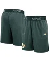 Nike Men's Green Athletics Authentic Collection Performance Knit Shorts In Green