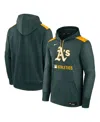 Nike Men's Green Athletics Authentic Collection Performance Pullover Hoodie In Green