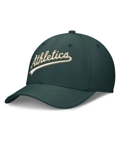 Nike Men's Green Athletics Rise Performance Flex Hat
