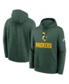 Nike Green Bay Packers Best Season Rewind Club  Men's Nfl Pullover Hoodie In Red