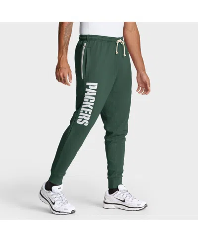 NIKE MEN'S GREEN BAY PACKERS SIDELINE STANDARD ISSUE GROUND GAME DRI-FIT TAPER PANTS