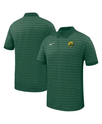 Nike Men's Green Baylor Bears 2025 Early Season Coaches Sideline Victory Stripe Performance Polo Shirt