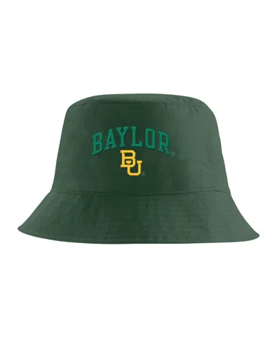 Nike Men's Green Baylor Bears Apex Striped Bucket Hat