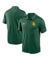 Nike Men's Green Baylor Bears Victory Solid Performance Polo Shirt In Green