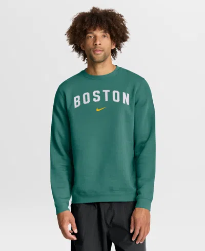 Nike Men's Green Boston Red Sox City Connect Club Sweatshirt In Multi