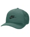 Nike Men's Green Futura Lifestyle Rise Trucker Adjustable Hat In Green