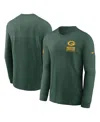 Nike Green Bay Packers Sideline Team Issue  Men's Dri-fit Nfl Long-sleeve T-shirt In Green