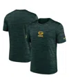 Nike Men's Green Green Bay Packers Sideline Velocity Performance T-shirt In Green