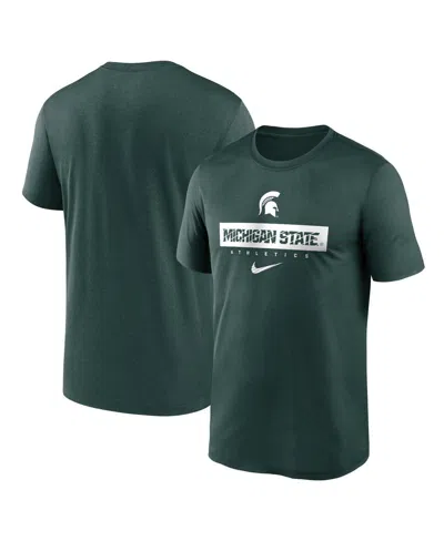Nike Men's Green Michigan State Spartans 2024 Sideline Legend Performance T-shirt