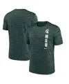 Nike Men's Green Michigan State Spartans 2024 Sideline Velocity Performance T-shirt In Green