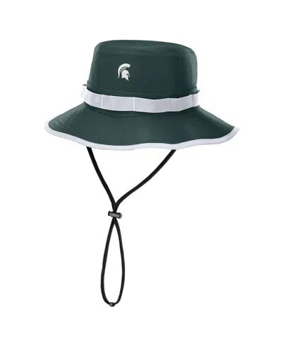 Nike Kids' Men's Green Michigan State Spartans 2025 Sideline Apex Boonie Performance Bucket Hat