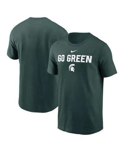 Nike Kids' Men's Green Michigan State Spartans 2025 Sideline Mantra Performance T-shirt